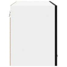 vidaXL Armoire suspendue avec porte 2 pcs Chêne noir 60 x 31 x 40 cm - Noir - Voir 8