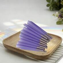 New Year Gift Recommendation: [Civlly New Year Bonus Purple Bucket Set Of 30 Pieces, Length 10.8cm * Width 1cm * Height 2.6cm]. Handmade, The Paper Is Thin And Flexible. Clear , Suitable For Parties, New Year, Halloween, Thanksgiving, Easter Gifts. Convenient To Carry, Economical And Practical. - Purple - View 2