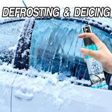 JB-XPCS Car De-Icing And Snow-Melting Agent Windscreen Defroster Door Locks Icing A Spray Of Icing Applies To Car Windows, Windscreen, Door Locks, Car Door Lock Unfreezing, Automotive Deicer