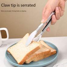 4件套厨房烘焙工具套装 - 硅胶油刷、耐高温烧烤刷、煎饼刷、刮刀、食物夹、打蛋器 - 彩色 - 查看 2