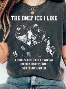 Heated Rivalry Shirt, Connor Storrie Hudson Williams Tee, Pop Culture Fandom Gift, Humorous Hockey Romance Shirt - 黑色 - 查看 1