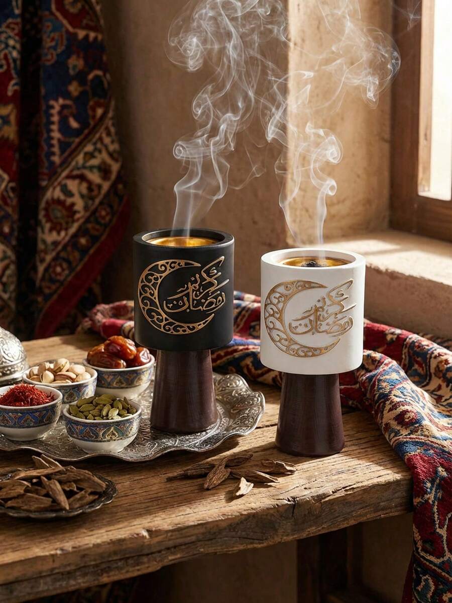 1pc/1set Cylindrical Resin Incense Burner, Minimalist Atmosphere Incense Burner Decor, Fashionable And Exquisite Graduation Gift, Home Fragrance, Home Decor, Suitable For Home Decor, Bedroom Decor, Living Room (As Centerpiece), Office, Yoga Room, Party, Create Elegant Atmosphere