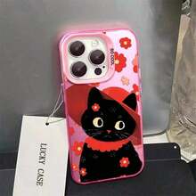 おしゃれなスマホケース  11/12/13/14/15/15pro/15 Plus/15 Promax/7plus/8plus/11pro/12pro/13pro/14pro/11promax/12promax/13promax/14promax/14plus/5 - 半透明の黒 - チェックする 9