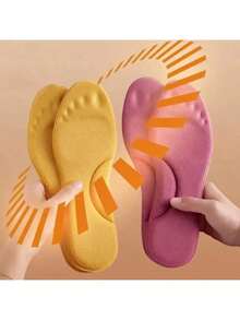 2 piezas Plantillas, Plantillas acolchadas antideslizantes de esponja de memoria, Plantillas de temperatura constante para los pies en invierno y plantillas deportivas cálidas para hombres y mujeres. (Colores aleatorios), Zapato, Selecciones de primavera y verano, Regalos para damas de honor, Habitación, Decoración de dormitorio, Decoración de dormitorio, Playa, Viaje, Para hombres, Para mujeres, Vacaciones, Día de la Mujer, Artículos esenciales de viaje, Recuerdos de boda, Y2k, Dormitorio, Accesorios para automóviles para mujeres, Decoración de cocina - Multicolor - Ver 6