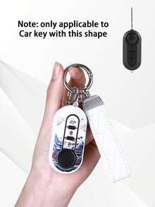 2pcs Fashion New Fiat TPU Key Case Cover Set, Fit For 500/Ducato/Panda/Fiorino Etc, Scratch-Resistant Protective Cover (Please Confirm Key Shape Before Ordering, More Models Available In Store) - 3 - View 10