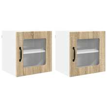 vidaXL Armadio da Cucina 2 pz Chêne Sonoma 40 x 31 x 40 cm - Castano - Visualizzare 2