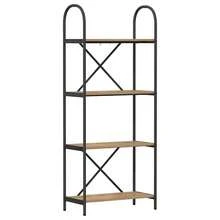 vidaXL Étagère Chêne artigianale 60 x 30 x 146 cm Bois d'ingénierie - Castano - Visualizzare 2
