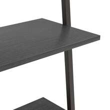 vidaXL Étagère inclinado com 3 níveis Noir 64x34x116 cm - Preto - Ver 6