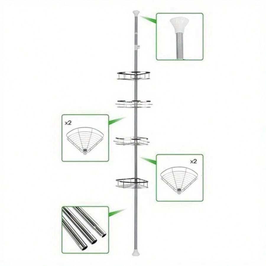 Towel Racks - Silvery - View 1