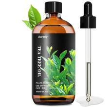 AURANY Tea Tree Essential Oil, Tea Tree Oil Multipurpose Body Massage Oil, Natural Moisturizing Oil For Skin Care And Relaxing Shower Use, Lightweight Non-Greasy Formula For Face And Body, Suitable For All Skin Types, Daily Care Essential Oil, 30ml / 100ml - Tasteless - View 7