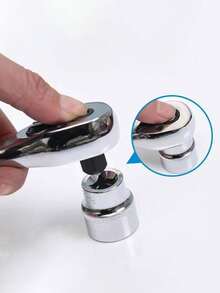 12件套公制六角扳手套装，棘轮扳手工具组，适用于快速汽车维修 - 彩色 - 查看 4