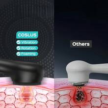 Facial Cleansing Brush: 2-In-1 Rotating Vibrating Massager, 5-Speed Adjustment, Silicone Electric Exfoliating Brush, Deep Pore Cleansing, Suitable For Men And Women (Preferred For Couples),Face Wash Brush,Facial Brush Skin Cleansing,Facial Tools,Face Cleaner Tool,Face Steamer For Facial Deep Cleaning,Face Scrubber - DF31349B-XIAN-888-đen - Xem 5