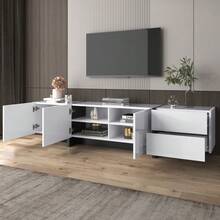 Television Stands & Entertainment Centers - White - View 6
