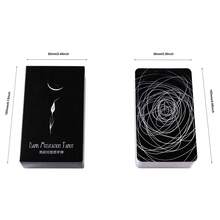Dark Meditation Tarot Cards, Minimalist Design - Multicolor - View 3