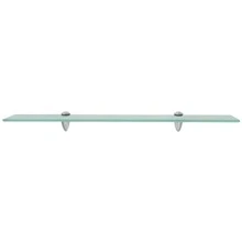 vidaXL Murales etageres 2 unidades Verre 70x20 cm 8 mm - Blanco - Ver 3