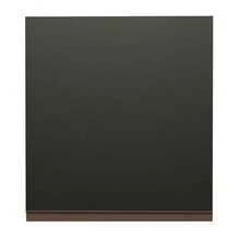 Gabinete Superior Cocina Madesa Reims 1 Puerta 60cm Negro - Negro - Ver 7