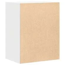 vidaXL Cómoda de ángulo blanco 60x41x76 cm madera de ingeniería - Blanco - Ver 7