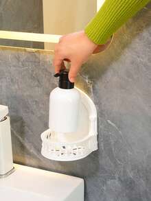 1 pezzo Supporto per telecamera per la camera dei bambini, staffa da parete senza foratura, supporto per sorveglianza telecamera, rastrelliera da parete senza chiodi per la sorveglianza domestica - Multicolore - Visualizzare 6