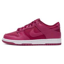 Nike Youth DUNK Comfortable Versatile Low-Top Casual Sneakers - Red - View 9