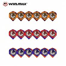 WIN.MAX 72片/套 PET材质飞镖镖翼 - 加厚防碎，高弹性耐磨，专业选手专用，飞行轨迹稳定，风阻小，投掷更精准，通用尺寸，适合比赛和训练 - 彩色 - 查看 8