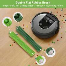 Replacement Accessories For IRobot Roomba Robot Vacuum Series I7 I7+ I3 I3+ I4 I4+ I6 I6+ I8 I8+ E5 E6 E7 J6+ J7 J7+ J8+ J9+ (Not For Combo J7+/J7 Plus/ J9+), Rubber Brushes, Dust Bags, Filters, Side Brushes - Multicolor - View 6