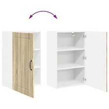 vidaXL Armadio da cucina con étagère Chêne Sonoma 50 x 31 x 80 cm - Castano - Visualizzare 11
