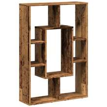 vidaXL Bibliothèque vieux bois 63x20x90 cm bois d'ingénierie - Tabac - Voir 7