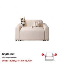 1件装易弹宽松沙发套 - 弹性全包覆，可拉伸防滑，适用于1-5座沙发，可机洗，四季皆宜，宠物友好且防污 - 米色 - 查看 16