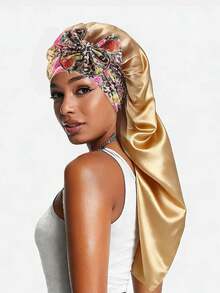 實心捲髮帽絲綢禮帽緞帽