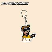 MBTI 16 Personality Type Keychain, Cute Cartoon Pendant, Creative Gift For Students, Toys, Gifts, Birthday, Christmas - Multicolor - View 11