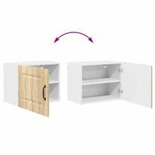 vidaXL Armoire de cuisine Kalmar Chêne Sonoma 50 x 31 x 40 cm - Tabac - Voir 11