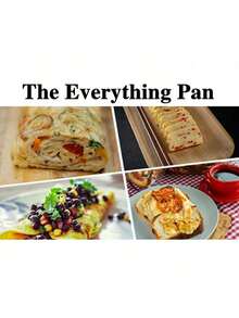 Japanese Non-Stick Frying Pan, Tamagoyaki Pan, Daily-Use Steak Pan, Multifunctional Egg Pan, Breakfast Omelette Pan, Rectangular Shatter-Resistant Pan For All Stoves. - 杏色 - 查看 3