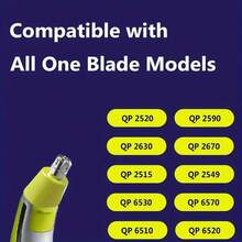 Single Blade Multi-Functional Precision Nose & Ear Hair Trimmer Attachment - Easily And Cleanly Trims Mustache And Beard - Multicolor - View 10