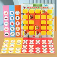 Juguetes de entrenamiento de memoria y enfoque para niños - Ajedrez de memoria, pensamiento lógico, desarrollo de inteligencia, juego de mesa, ajedrez - Multicolor - Ver 3