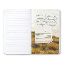 Softcover Journal – More Simplicity, More Ease, More Softness, More Light – A Write Now Journal With 128 Lined Pages, 5\W X 8\H - 簡約藍 - 查看 6