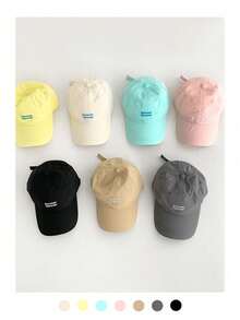 Embroidered Soft Top Candy Color Fashionable Letter Baseball Cap, Women's Breathable Lightweight Sun Hat For Spring/Summer Outdoor, Travel, Sports,Beach,Vacation - Letter Quick Dry Baseball Cap - View 5
