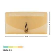 13-Slot Multifunctional PP File Folder With Labels, Simple And Organized - Ticket Organizer - View 5