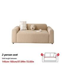 1pc Modern Minimalist Large Leaf Pattern Jacquard Sofa Cover, Full Coverage Pet-Friendly Seat Cushion Slipcover, Fits 1-5 Seat Sofa, Machine Washable, Suitable For All Seasons - Multicolor - View 23