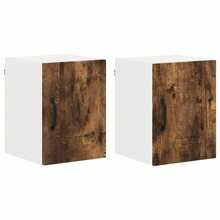 vidaXL Armário de cozinha Kalmar 2 pcs Chêne fumé 30 x 31 x 40 cm - Castanho - Ver 2