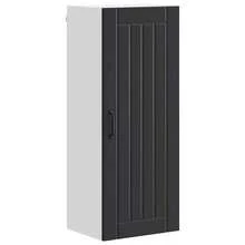 vidaXL Armoire de cuisine Noir 40 x 31 x 100 cm Bois d'ingénierie - Noir - Voir 2