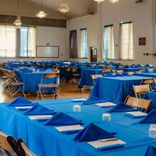 4 Packs Blue Disposable Table Cloth, 54 X 108 Inch Waterproof Plastic Tablecloth,Table Covers For Picnic, Birthday, Party, Valentine's Day - 藍色 - 查看 2