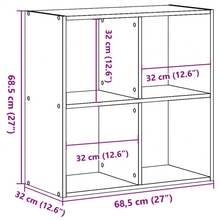 Boekenkasten - Grijs - Bekijken 9