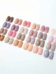 120 chiếc kẹp tóc ngắn hình chữ nhật, bề mặt nhẵn, nhiều màu sắc, 5 chiếc/bộ, mỗi bộ 5 chiếc, màu sắc khác nhau, tươi sáng và trẻ trung, có thể tái sử dụng, phù hợp cho các lễ hội, tiệc tùng và sử dụng hàng ngày của phụ nữ. - Nhiều màu - Xem 4