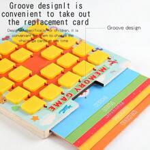Juguetes de entrenamiento de memoria y enfoque para niños - Ajedrez de memoria, pensamiento lógico, desarrollo de inteligencia, juego de mesa, ajedrez - Multicolor - Ver 4