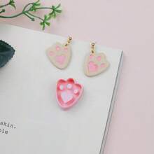 1/2/4/21件套复活节主题软陶切割模具 – 可爱兔子胡萝卜彩蛋工艺工具，适用于DIY耳环、首饰吊坠和节日手工饰品