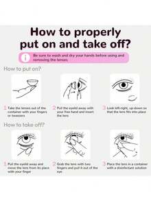 UYAAI 1 Pair Natural Gray Color Contact Lenses, 1 Year Disposable Colored Contacts, Suitable For Dates, Parties, Makeup - Grey - View 7