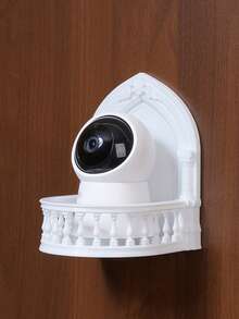 1 pezzo Supporto per telecamera per la camera dei bambini, staffa da parete senza foratura, supporto per sorveglianza telecamera, rastrelliera da parete senza chiodi per la sorveglianza domestica - Multicolore - Visualizzare 1