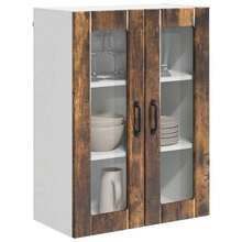 vidaXL Armoire de cuisine Chêne fumé 60 x 31 x 80 cm Bois d'ingénierie - Tabac - Voir 3