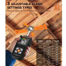 POROMETISTO Non-Destructive Moisture Meter - Black - View 4