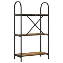 vidaXL Étagère Chêne fumé 60 x 30 x 109 cm Bois d'ingénierie - Castano - Visualizzare 7
